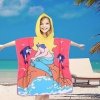 PonchoCotton World Plażowe Dziecięce z kapturem 60x60